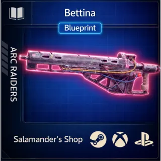Bettina Blueprint ARC Raiders