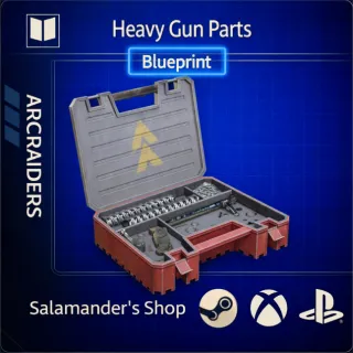 Heavy Gun Parts Blueprint ARC Raiders