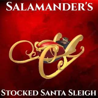 Stocked Santa Sleigh