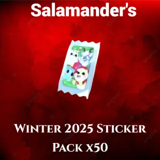 Winter 2025 Sticker Pack