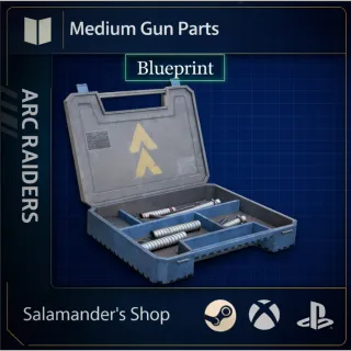 Medium Gun Parts Blueprint ARC Raiders