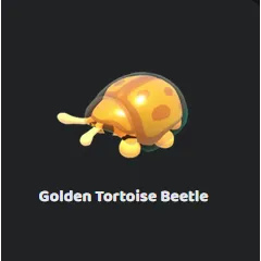 4x Golden Tortoise Beetle