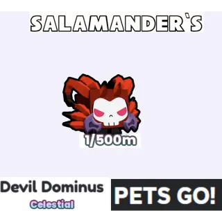 Devil Dominus Pets Go