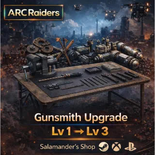 ARC Raiders Gunsmith Lvl 1 - Lvl 3 