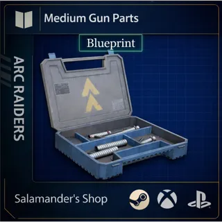 Medium Gun Parts Blueprint ARC Raiders