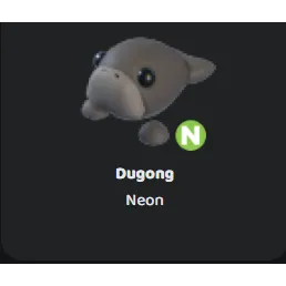 Pet | Dugong Neon