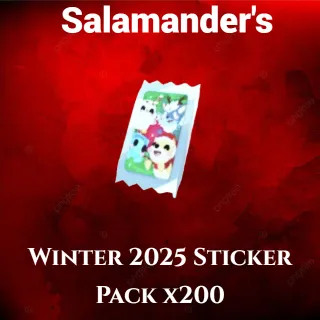 Winter 2025 Sticker Pack