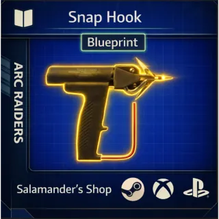 Snap Hook Blueprint ARC Raiders