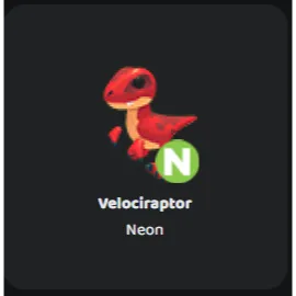 Velociraptor Neon