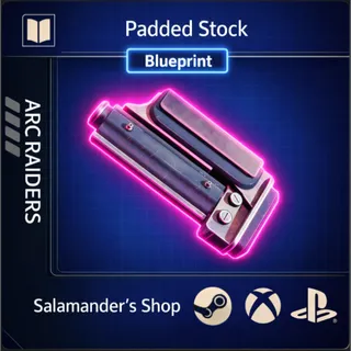 Padded Stock Blueprint ARC Raiders