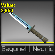 Other Cb Bayonet Neonic In Game Items Gameflip - roblox games with bayonets
