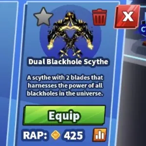 Dual Blackhole Scythe