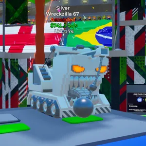 Wreckzilla 67 Silver
