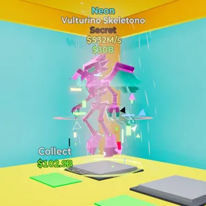 Vulturino Skeletono Neon