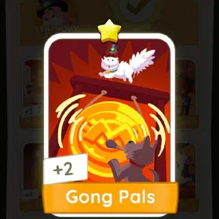 Monopoly Go - Gong Pals Sticker 1 Stars