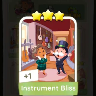 MONOPOLY GO - Instrument Bliss Sticket ⭐⭐⭐