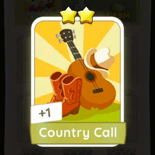 Monopoly Go Country Call Sticker 2 Stars