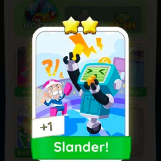Monopoly Go! Slander! Sticker ⭐⭐