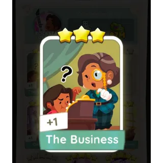 MONOPOLY GO - The Business Sticker ⭐⭐⭐
