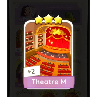 MONOPOLY GO - Theatre M Sticker ⭐⭐⭐
