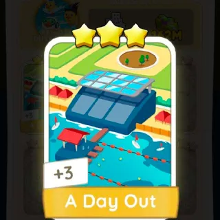 Monopoly Go! A Day Out Sticker ⭐⭐⭐