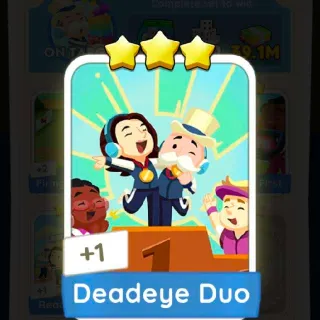 Monopoly Go! Deadeye Duo Sticker ⭐⭐⭐