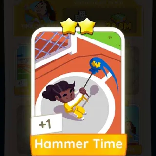 Monopoly Go! Hammer Time Sticker ⭐⭐