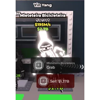 YINYANG MIETETEIRA BICICLETEIRA