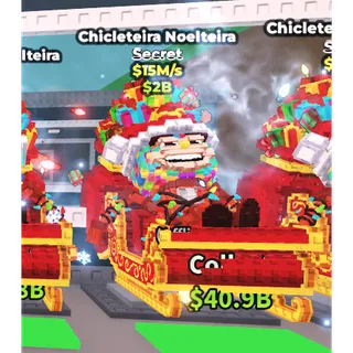 Chicleteira Noelteira