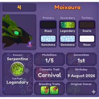 MOIXAURA | DRAGON ADVENTURES 