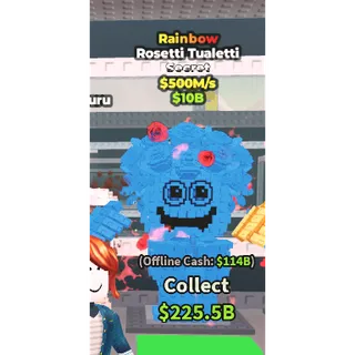 rosetti tualetti 500m/s