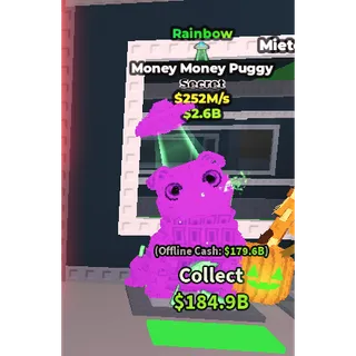 Rainbow Money Money Puggy