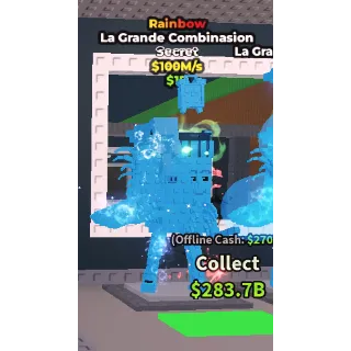 rainbow la grande 100m/s