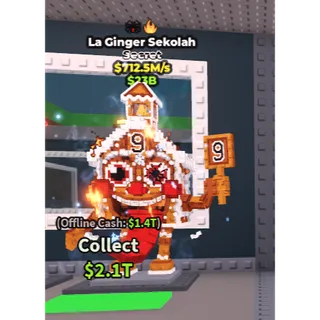 LA GINGER SEKOLAH 712.5m/s