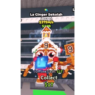 LA GINGER SEKOLAH 375m/s