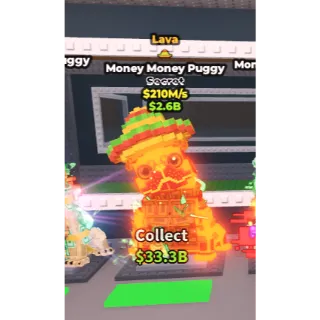 Money Money Puggy 210.7m/s
