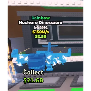 nuclearo dinossauro 150m/s