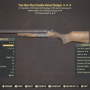 TSE15 Double Barrel