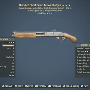 BE90 Pump Shotgun