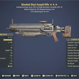 Weapon | BE15R Assault Rifle