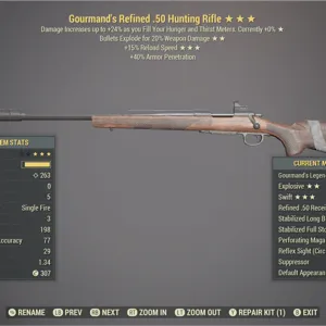 Weapon | GE15R Hunting Rifle