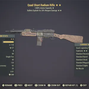 Weapon | QE Radium Rifle 2⭐