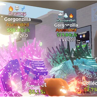 Go up For Brainrots - Gorgonzilla Bundle