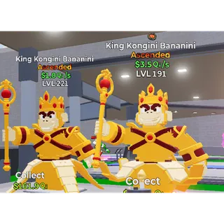 Go up for brainrot Bundle - King Kongini Bananini