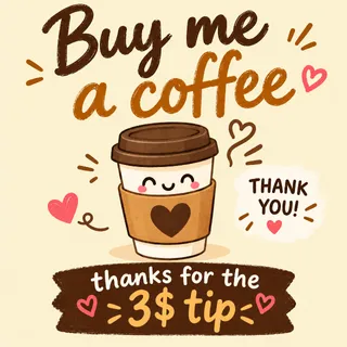 3$ Tip - A Little Coffee, A Lot of Support