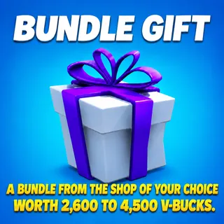Fortnite Vbucks Bundle Gift 2600-4500Vbucks (Read the description)