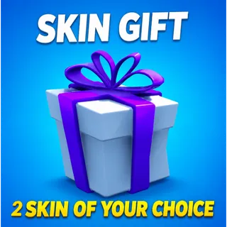 Fortnite Vbucks 2x Skin Gift (Read the description)