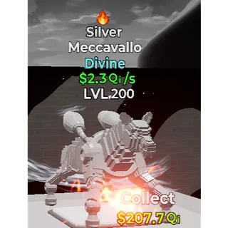 Go up for brainrots - Silver Meccvallo lvl200 - 2.3Qi/s