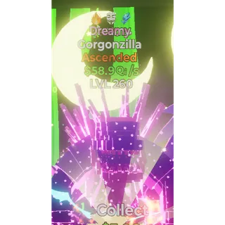 Go up For Brainrots - Dramy Gorgonzilla lvl260 - 58.9Qi/s