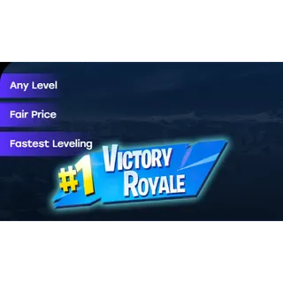 Fortnite Boost Win + Leveling